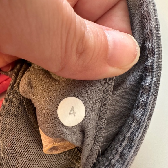 Lululemon Free to Be Sports Bra in Gray Space Dye and Hot Pink | Size 4 - Picture 6 of 6